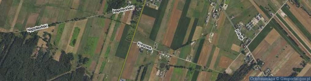 Zdjęcie satelitarne Marmurowa ul.